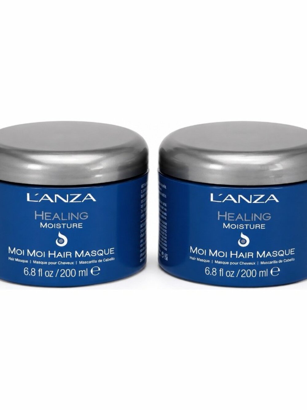 L’ANZA Healing Moisture Moi Moi Hair Masque 6.8 fl oz 200ml Duo Pack